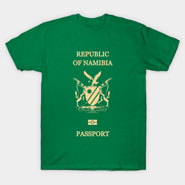 Namibia passport T-Shirt by Travellers